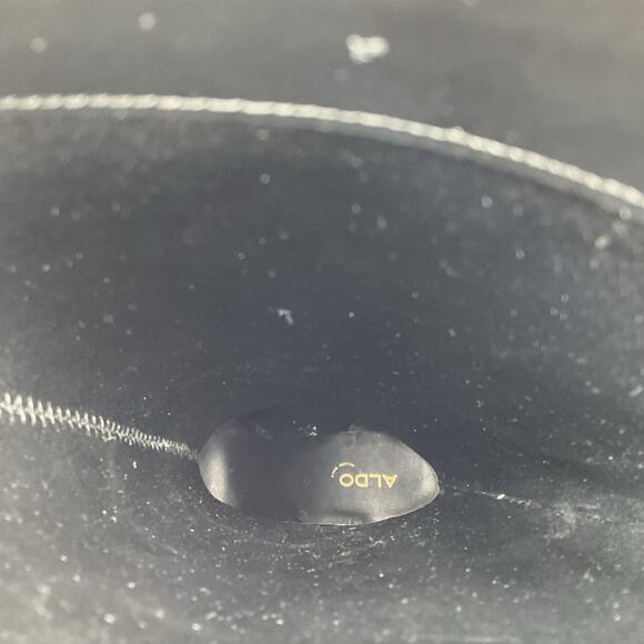 NEW Aldo Women’s Cadigoder Pointed Toe Croc Knee High Boots Black Size 7M - Picture 5 of 10